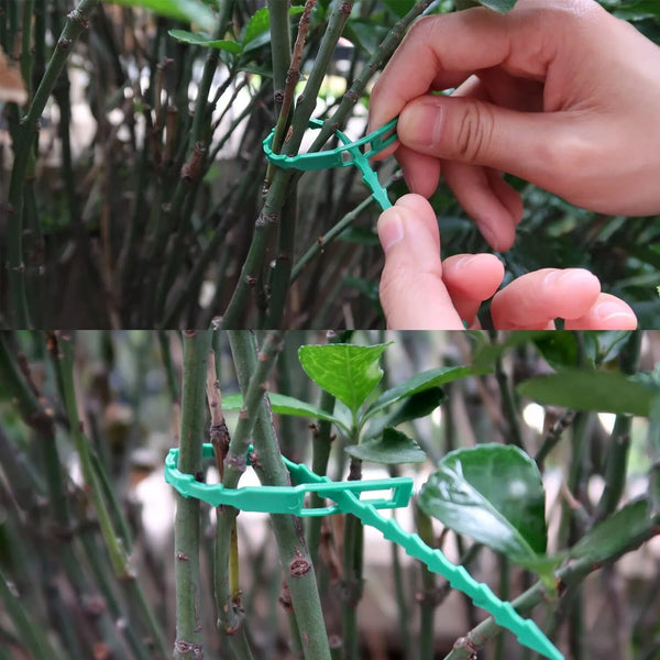 Reusable Garden Cable Ties: Secure Plant Support and Fastening (30/50/100/200Pcs)
