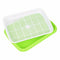 Durable Plastic Sprouting Tray for Hydroponic Gardening