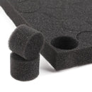 Hydroponic Sponge for Soilless Cultivation: 20/100Pcs Black Growing Media