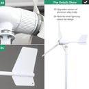 6kW Wind Turbine Generator: Free Energy for Off-Grid PV Home Use