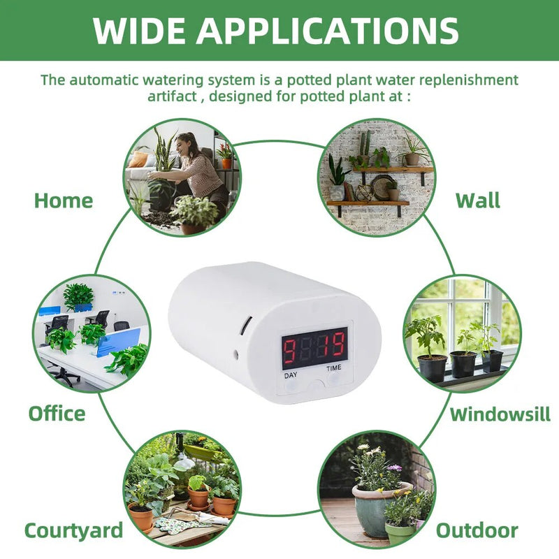 Automatic Watering Pump Controller: Perfect for Potted Plants (2/4