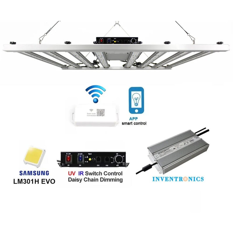 Latest Samsung LM301H EVO V5 LED Grow Light Bars: 240W-1000W