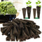 100Pc Seedling Starter Plugs: Hydroponic Seed Grow Sponges for Root Growth