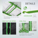 Grow Tent Growbox 600D Indoor Hydroponics Plants Growing Tent For Led Light Greenhouse Indoor Garden Seed Flower Plant Growing