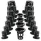 10PCS Black Hydroponic Net Cups: Ideal for Aeroponics and Soilless Culture