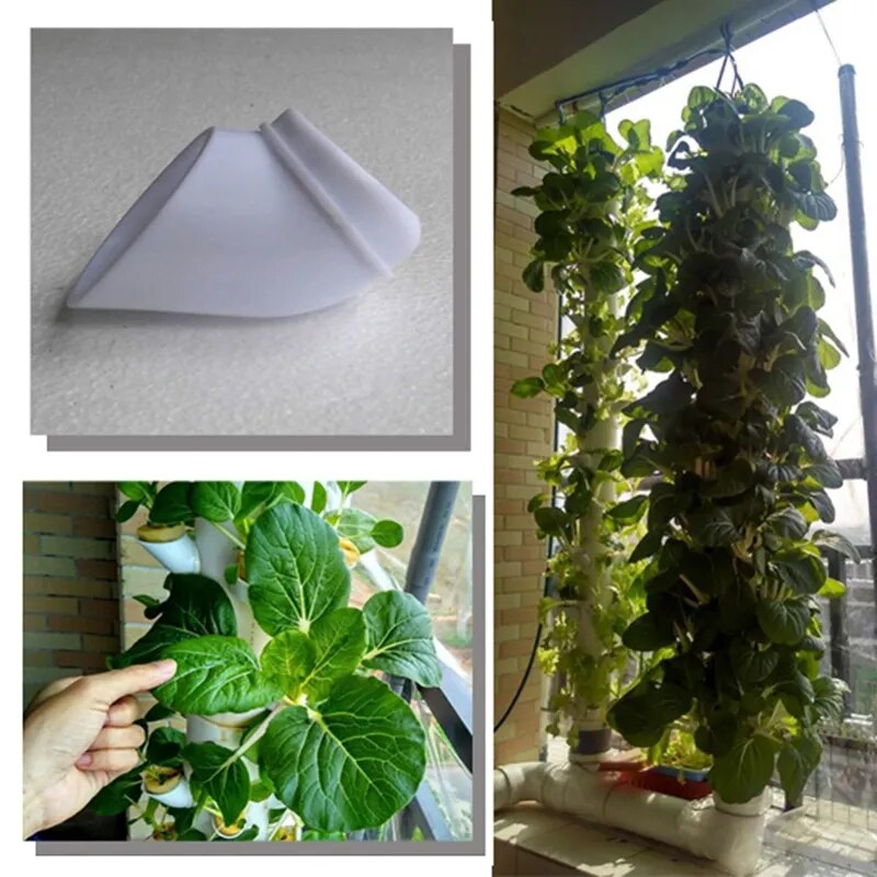 10pcs DIY Hydroponic Colonization Cups: Perfect for Vertical Tower Gardening