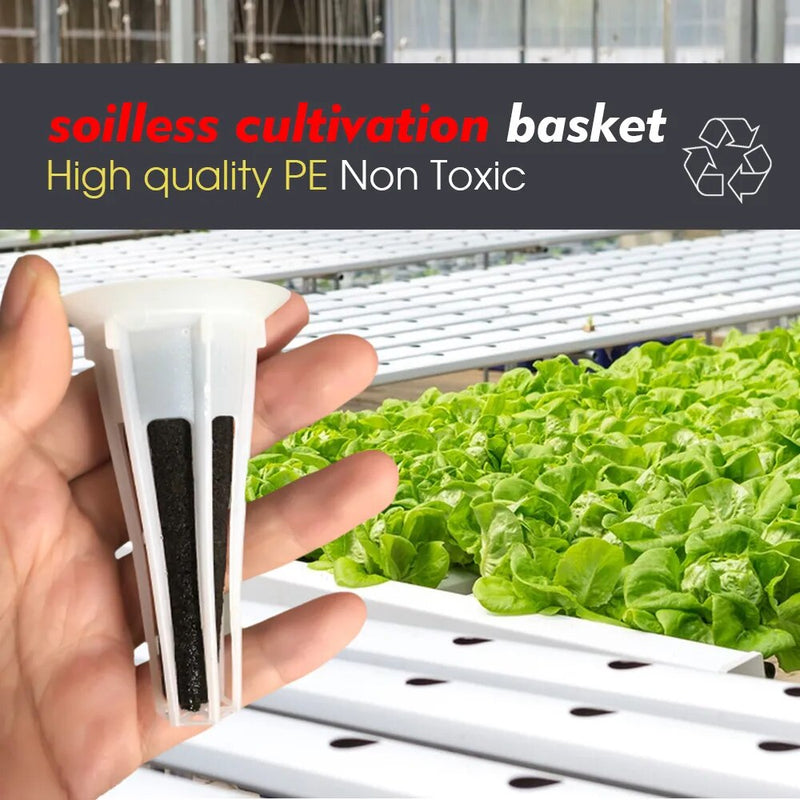 4.3x7.9cm Hydroponic Planter Basket: Ideal for Indoor Vegetable Cultivation