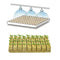 100pcs Ventilated Rock Wool Cubes: Ideal for Hydroponic Seedling Growth