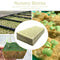 100pcs Ventilated Rock Wool Cubes: Ideal for Hydroponic Seedling Growth