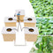 Hydroponics Drip Growing System 5 Sites Dutch Buckets w/ Lids & Submerged Pump Hydroponics Drip Growing System