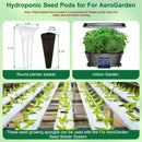 100Pc Seedling Starter Plugs: Hydroponic Seed Grow Sponges for Root Growth